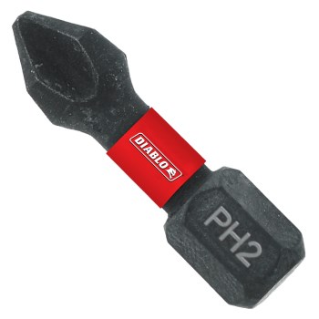 Phillips Driver Bit, #2 - 1", 25pk