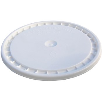 Snap-On Bucket Lid, White - 3-1/2 & 5 Gallon