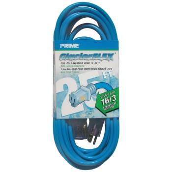 Prime Glacier Flex Cold Weather Cord - 16/3 x 25 Ft