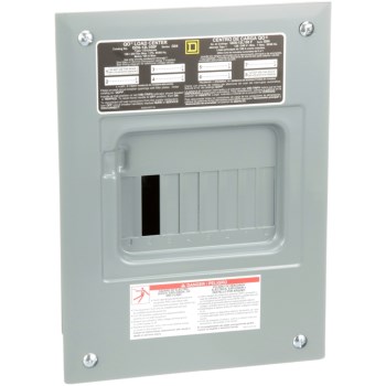 Square D QO Main Lug Indoor Load Center   100 Amp  (12-Space 24 Circuit)