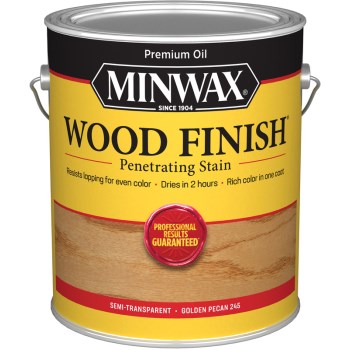 Minwax 71041 Wood Stain, Golden Pecan ~ 1 Gal