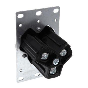 Range Outlet, Flush - 50 Amp, Black