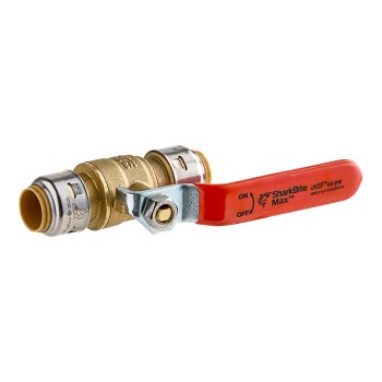 SharkBite Max Push-Fit Ball Valve, Lead Free - 1/2"