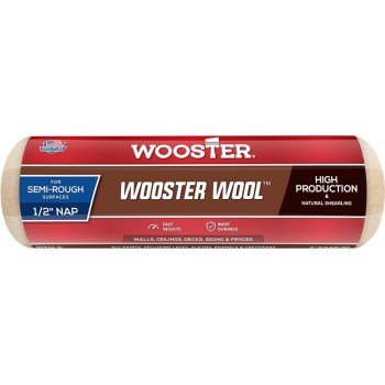 Wooster Wool Roller Cover - 9" x 1/2" Nap