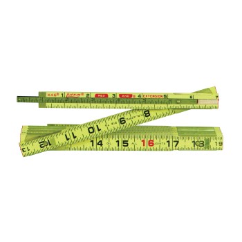Wood Folding Ruler - 6 feet