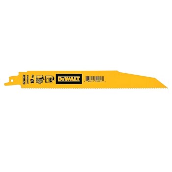 DeWalt Demolition Bi-Metal Recip Blade, 10 TPI - 9", 5pk