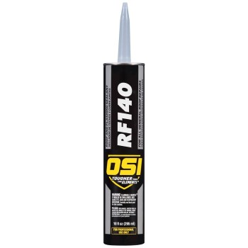 OSI - RF-140 Black Roof & Flashing Sealant, 10 oz