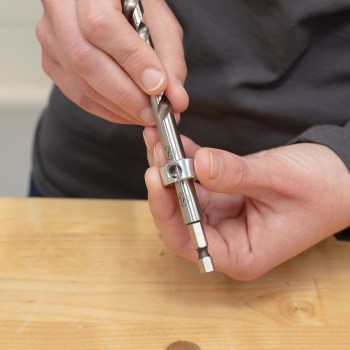 Kreg Pocket-Hole Drill Bit with Stop Collar
