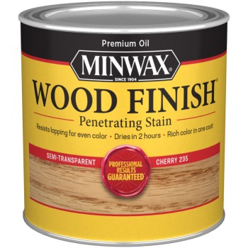 Minwax 22350 Penetrating Wood Stain, Cherry ~ 1/2 Pint