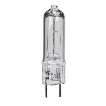 Halogen T4 Bi-Pin Bulb, G8 Base - 100W