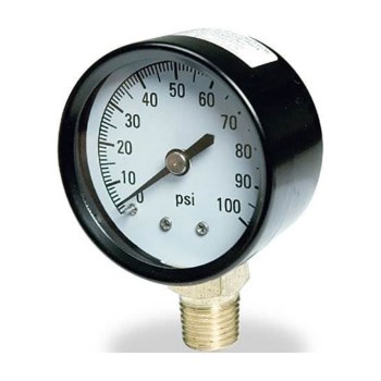 Pressure Gauge, 100 PSI