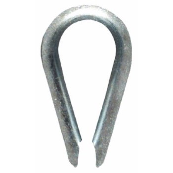 National Wire Rope Thimble, Zinc Plated - 3/16"