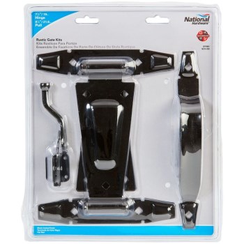 Black Rustic Gate Kit