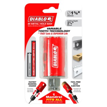 Diablo Hole Saw - 1-3/8"