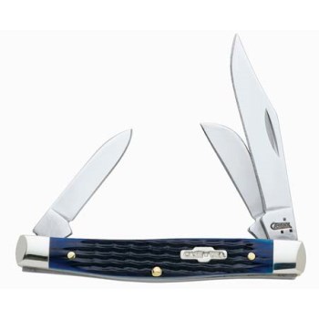 Stockman Knife - Blue Bone 