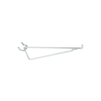 National Hardware Pegboard Shelf Bracket, Zinc Plated - 8"