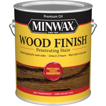 Minwax 71012 Wood Stain, Dark Walnut ~ 1 Gal