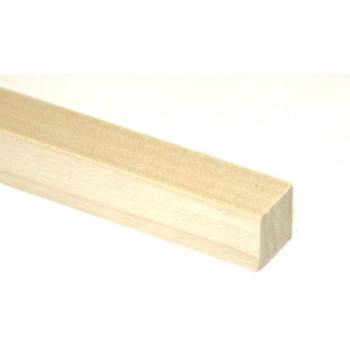Poplar Dowel,  Square ~  3/4" W x 36" L