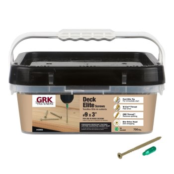 GRK Deck Screw - #9 x 3", 700pk
