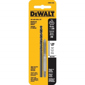 DeWalt Drill and Tap Set - 6mm-1.0