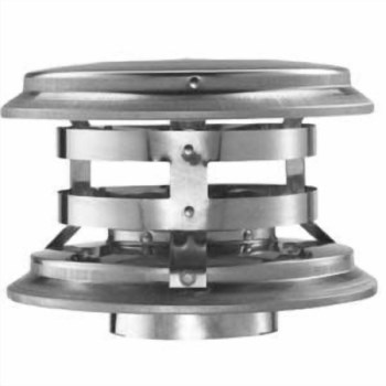 DuraVent PelletVent Fixed Vertical Cap - 4"