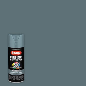 Krylon Fusion Spray Paint - Satin Midnight Garden, 12 oz