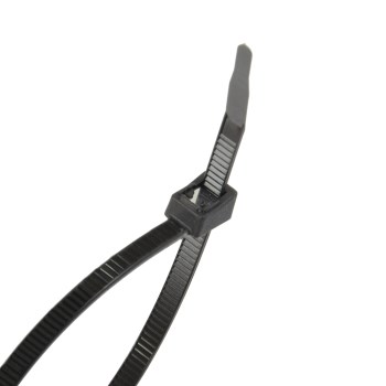 Gardner Bender Self-Cutting Cable Tie, UV Black - 14", 50pk