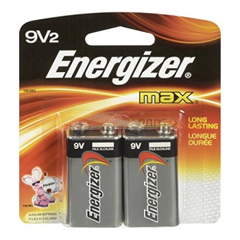 9V Batteries, Alkaline - 2pk
