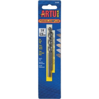 Porcelain Drill Bit & Pilot - 1/4"