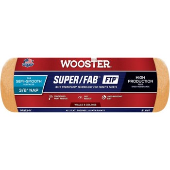 Super/Fab FTP Roller Cover - 9" x 3/8" Nap