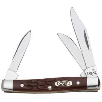 Stockman Knife - Brown 