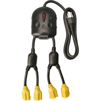 5 Outlet Penta-Power Power Strip w/4' Cord