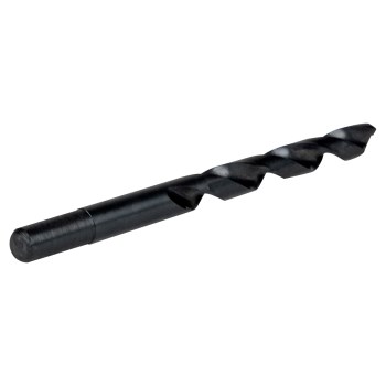 Irwin Black Oxide Drill Bit, Reduced Shank - 25/64"