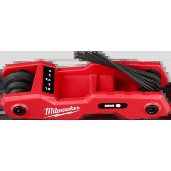 Milwaukee Metric Folding Hex Key Set   8pc