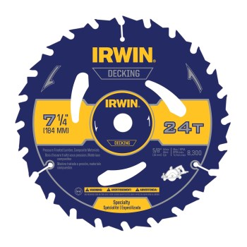 Marathon Circular Saw Blade - 7-1/4", 24T