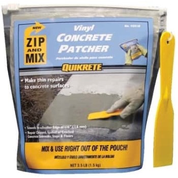 Quikrete Zip & Mix Vinyl Concrete Patch - 3.5 Lb