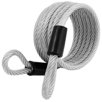 Self-Coiling Security Cable - 6 Ft x 1/4"