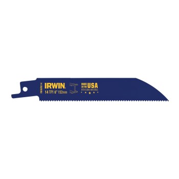 Irwin WeldTec Reciprocating Saw Blade - 6" x 14 TPI