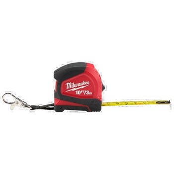 Milwaukee 10 Ft Keychain Tape Measure with LED