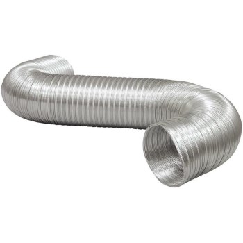 Semi-Rigid Aluminum Duct - 6" x 8'