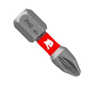 Phillips Driver Bit, #2 - 1", 2pk