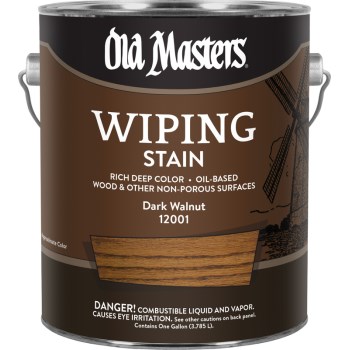 Wiping Wood Stain, Dark Walnut ~ Gallon 