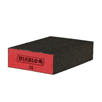 Diablo Flat Edge Sanding Sponge, 36 Grit