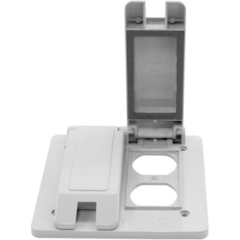 Double Duplex Receptacle Cover 