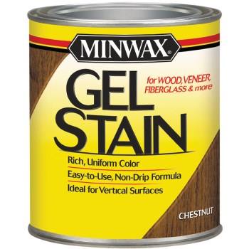 Minwax 66010 Gel Stain, Chestnut ~ Quart