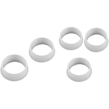 Delrin Plastic  Sleeve ~ 3/8" 