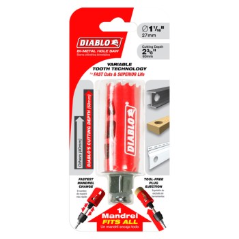 Diablo Hole Saw - 1-1/16"