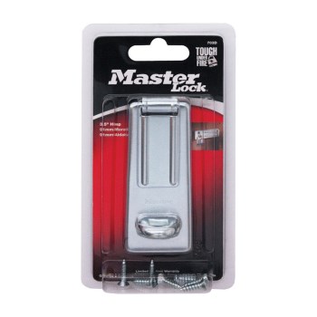 Master Lock Safety Hasp, Zinc Plated - 3-1/2"