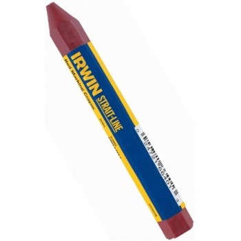 Irwin Strait-Line Lumber Crayon - Red