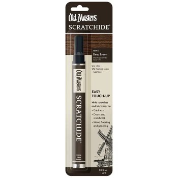 ScratcHide Touch-Up Stain Pen, Dark Brown - 1/2 oz